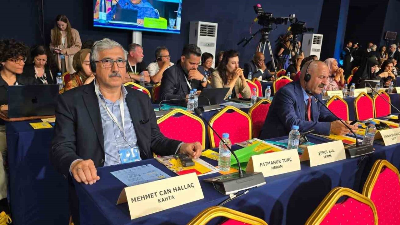Kahta Belediye Başkanı Hallaç, UCLG Dünya Kongresi’ne katıldı