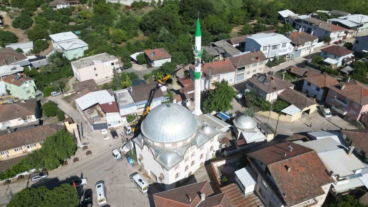 Büyükşehir eliyle camiler yenileniyor