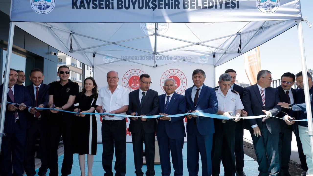 Kayseri’de Çocuk Görüşme Merkezi’nin ikincisi açıldı