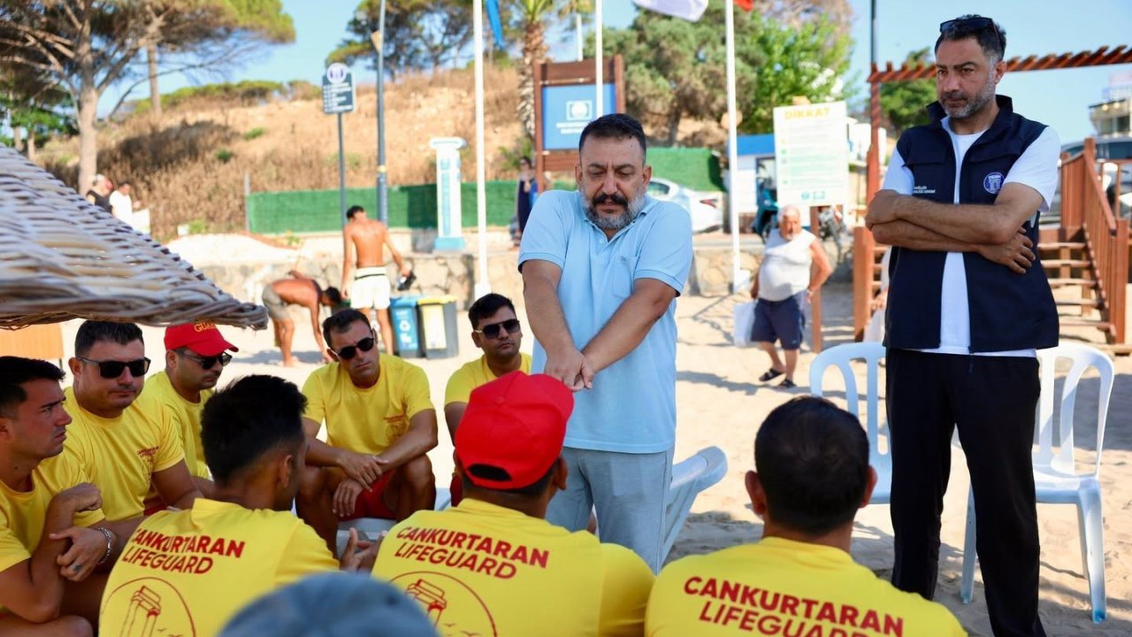 Didim’de cankurtaranlara ilk yardım eğitimi verildi