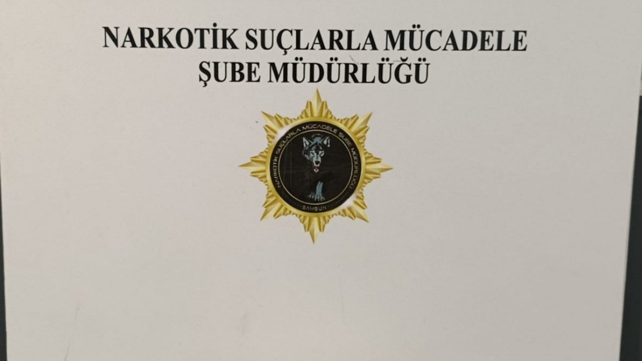 Samsun’da uyuşturucu operasyonunda 1 gözaltı