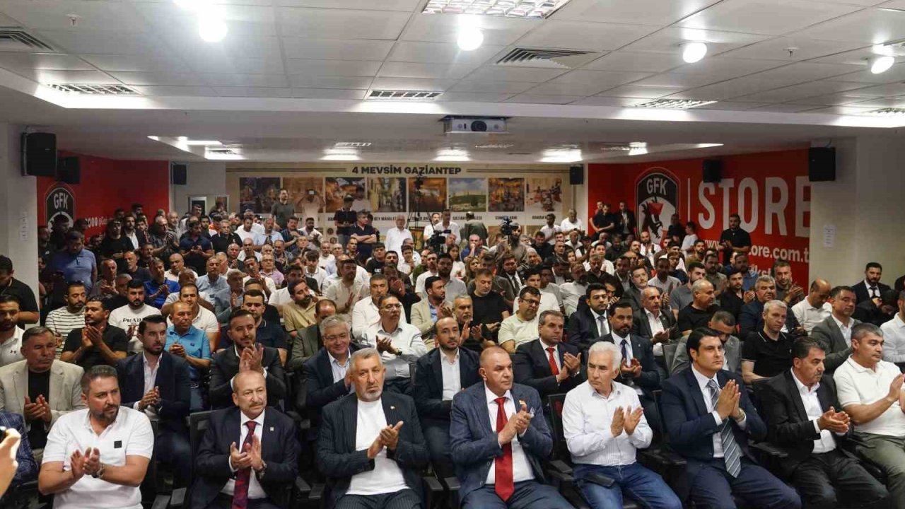 Gaziantep FK’da Başkan Memik Yılmaz güven tazeledi