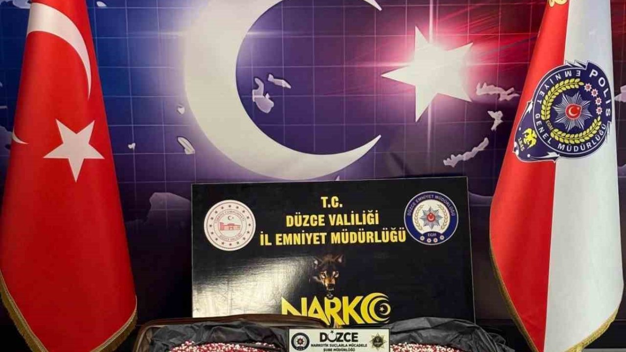İstanbul’dan Samsun’a uyuşturucu sevkiyatına Düzce polisi ’Dur’ dedi