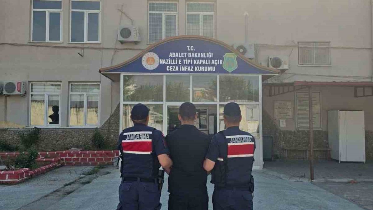 Nazilli’de uyuşturucu suçundan aranan hükümlü yakalandı