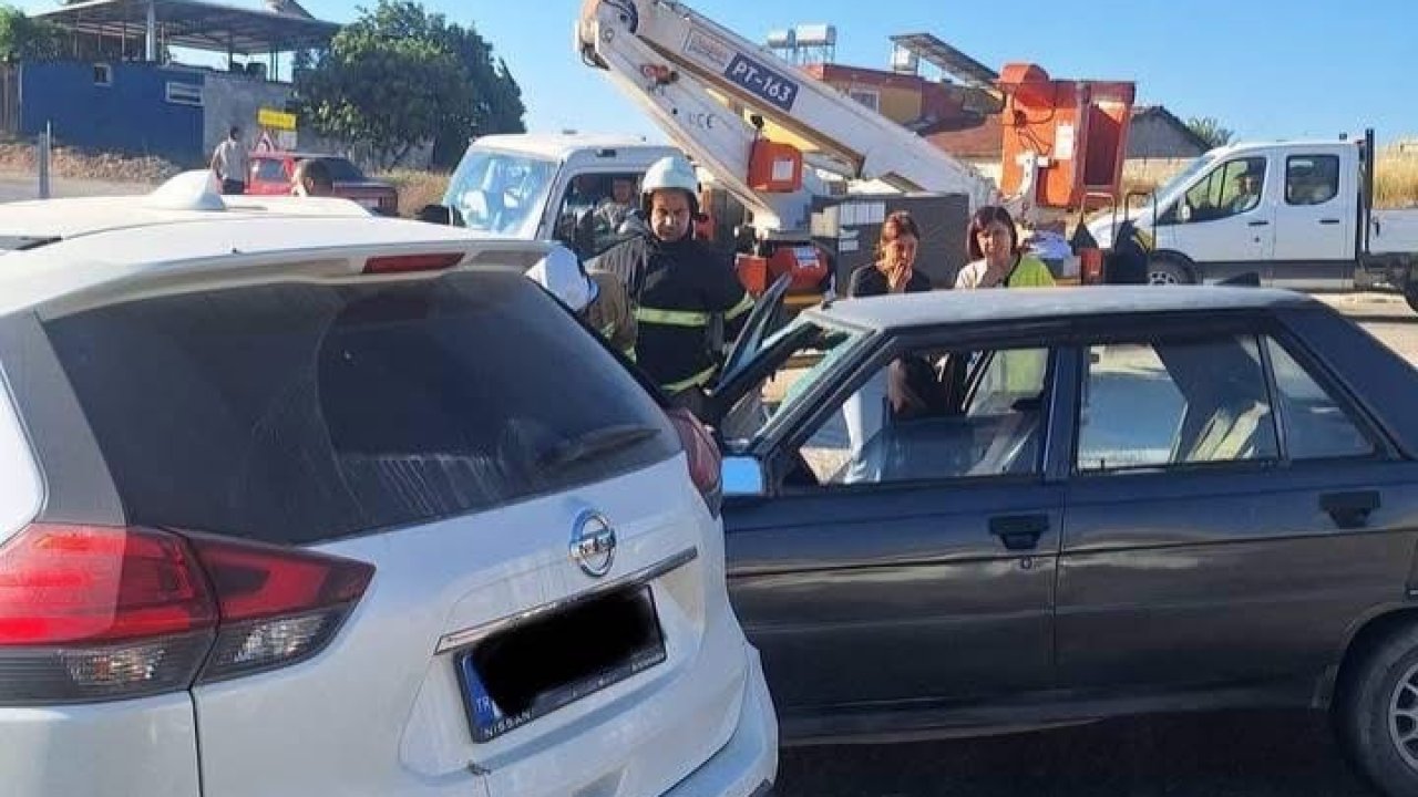 Altınözü’nde trafik kazası:2 yaralı