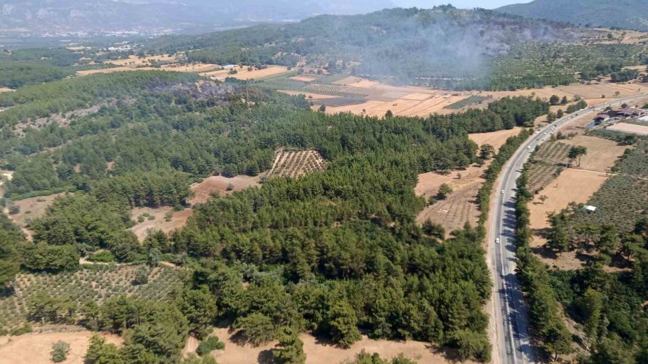 Seydikemer’deki orman yangını kontrol altına alındı