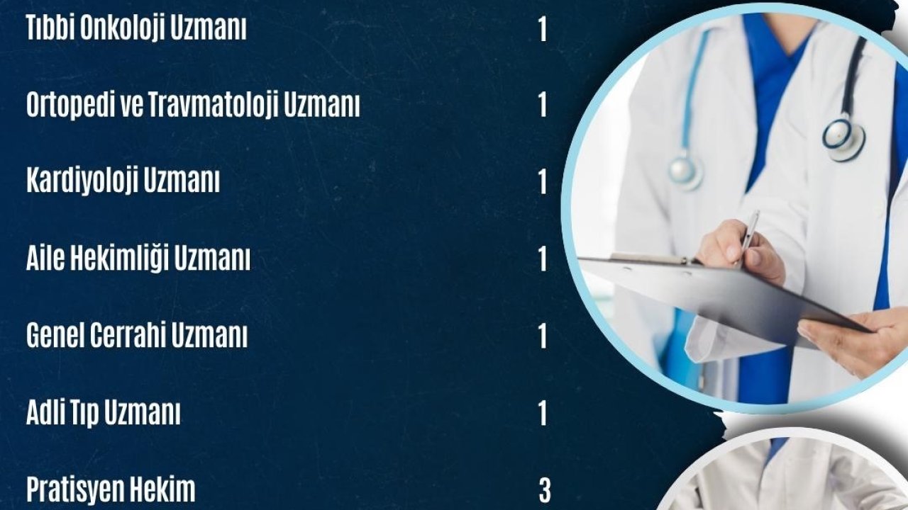 Tunceli’ye 9 hekim kadrosu tahsis edildi