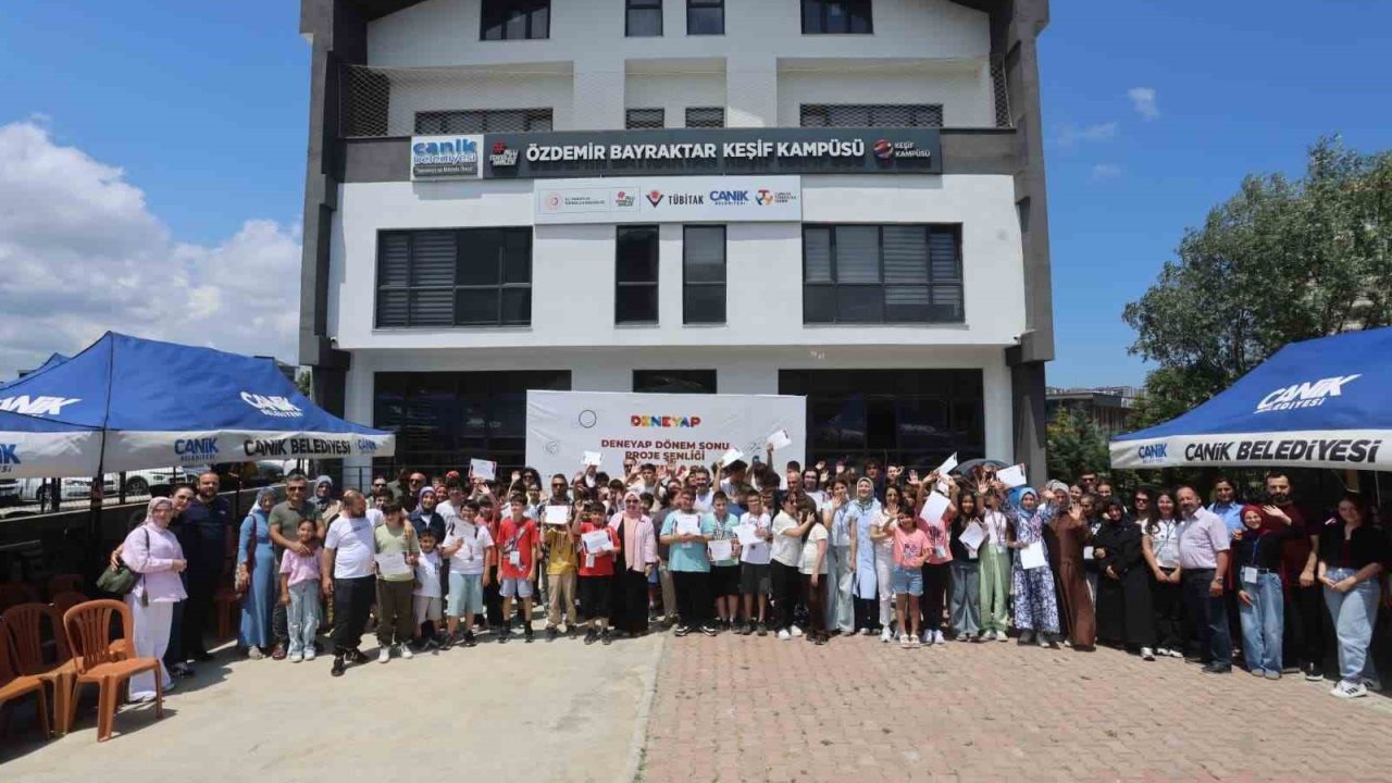 Canik Keşif Kampüsü’nde proje şenliği