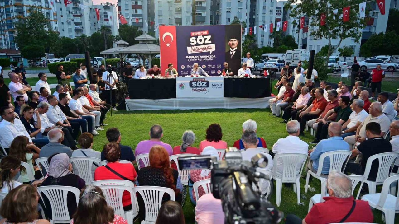 Kepez’de "Söz Vatandaşta" buluşmasının ikincisi düzenlendi