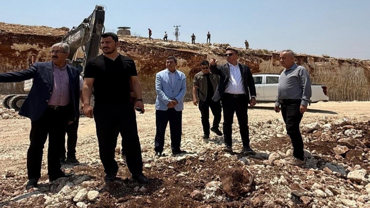 İdil’deki şantiye ve konkasör tesisinde inceleme