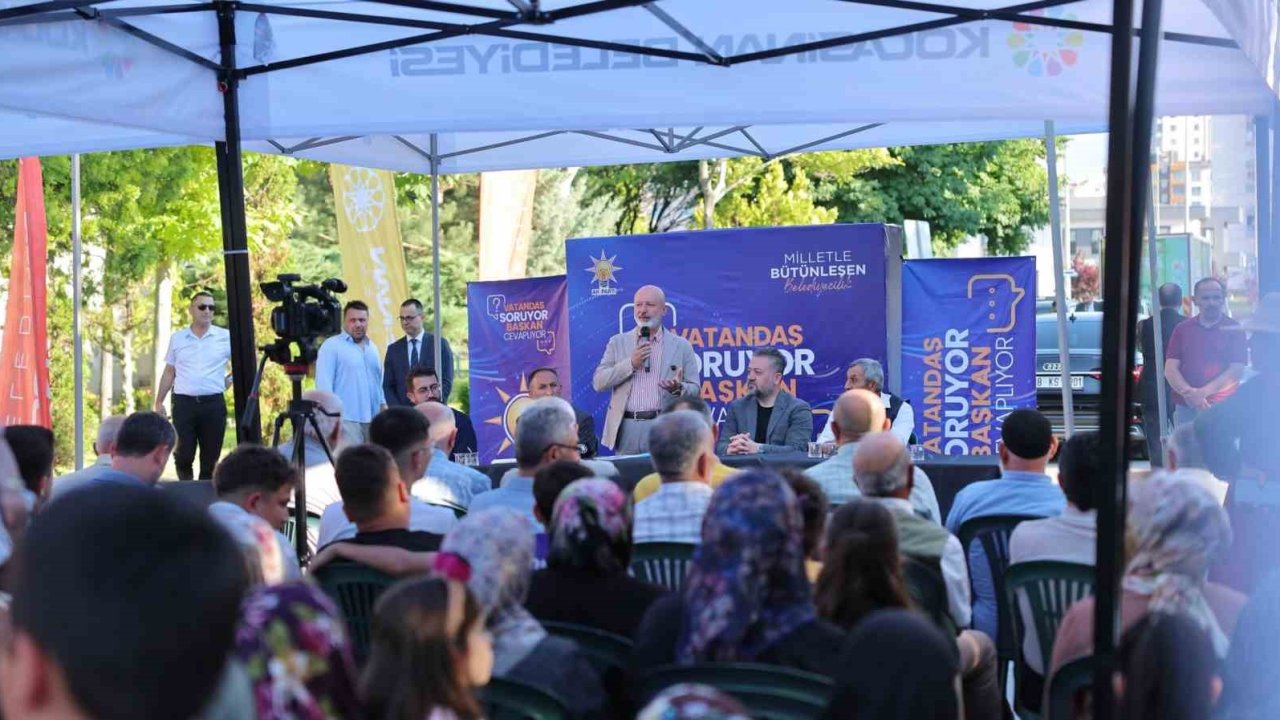Başkan Çolakbayrakdar: "Her haneye dokunan hizmet üretiyoruz"