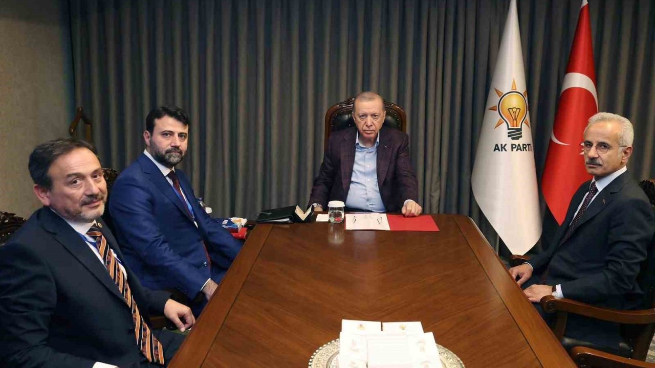 Milletvekilleri Şahin ve Keskinkılıç, Cumhurbaşkanı Erdoğan ile Karabük’ü görüştü