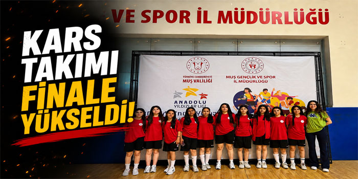 Kars Takımı Grubunu İkinci Tamamlayarak Finale Yükseldi