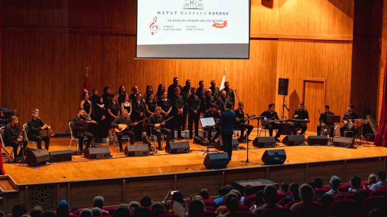 Gazella Korosu, Arsuz’da Anadolu Türkülerini seslendirdi