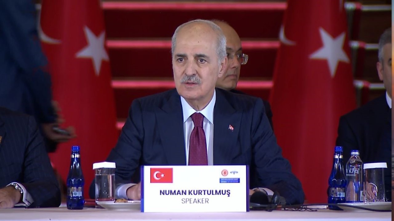 TBMM Başkanı Numan Kurtulmuş, "Dünyayı küresel barış bakımından tehdit eden önemli meselelerden biri Filistin’de yaşanan gelişmelerdir"