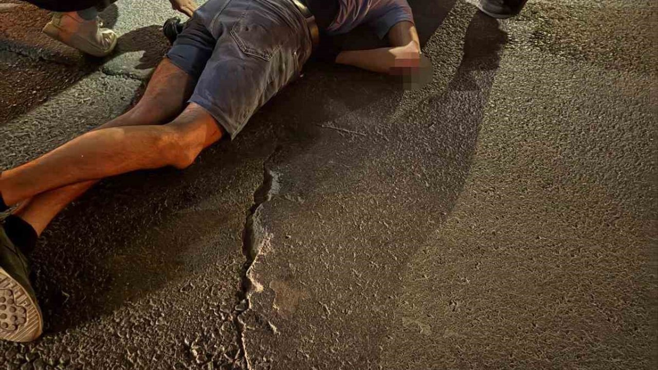 Kocaeli’de yayaya motosiklet çarptı: 2 ağır yaralı