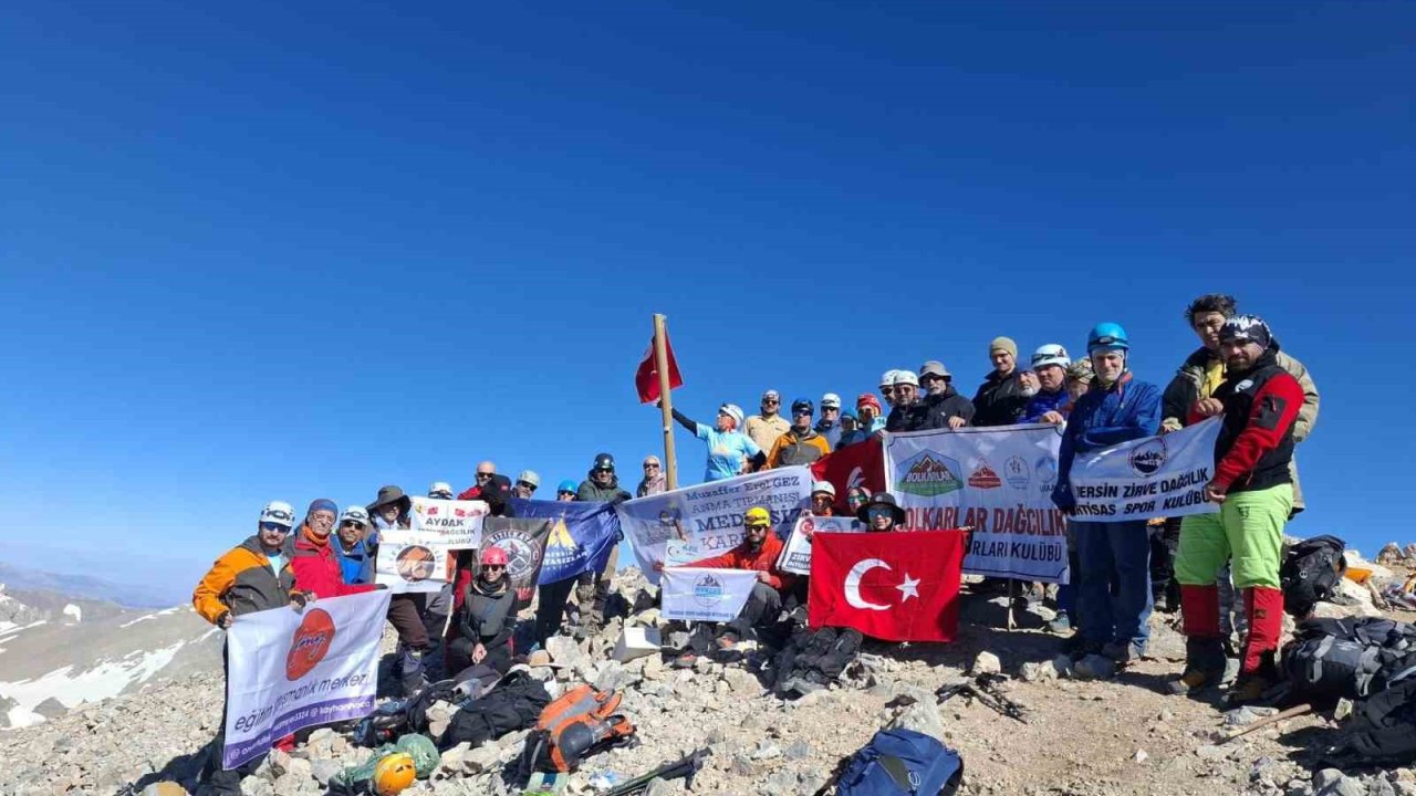 20. Medetsiz Anma Tırmanışı başarıyla tamamlandı