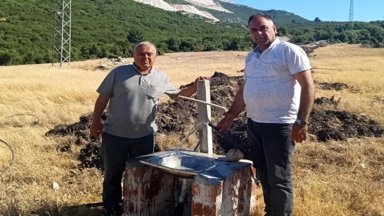 Susuz çeşmeler yıllar sonra yeniden aktı