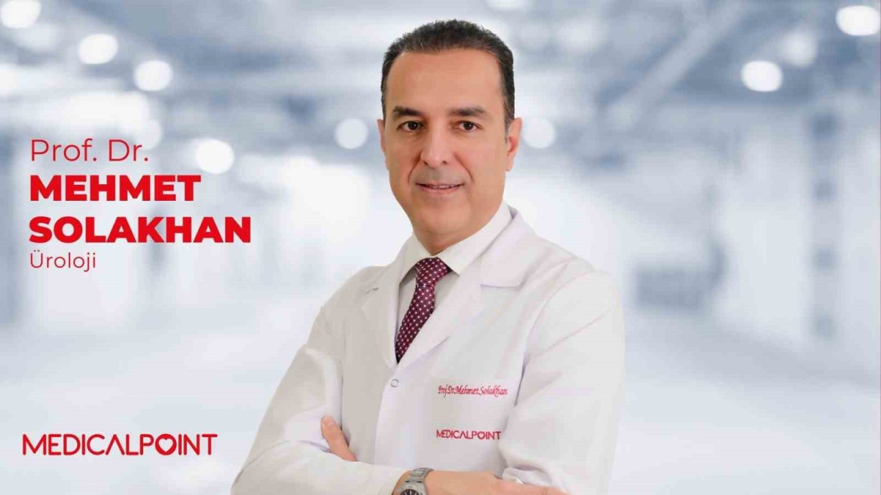 Prof. Dr. Solakhan: "40 yaş sonrası prostat kontrolü ihmal edilmemeli"