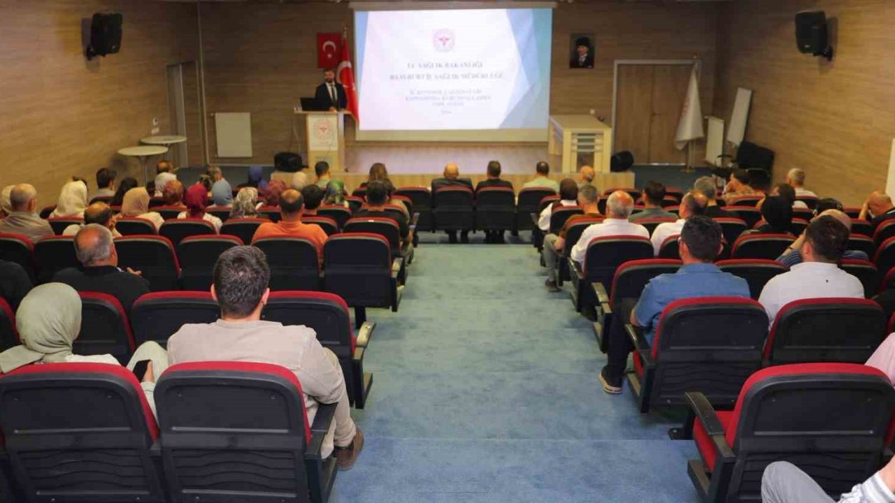 Bayburt İl Sağlık Müdürlüğünde kurumsallaşma toplantısı yapıldı