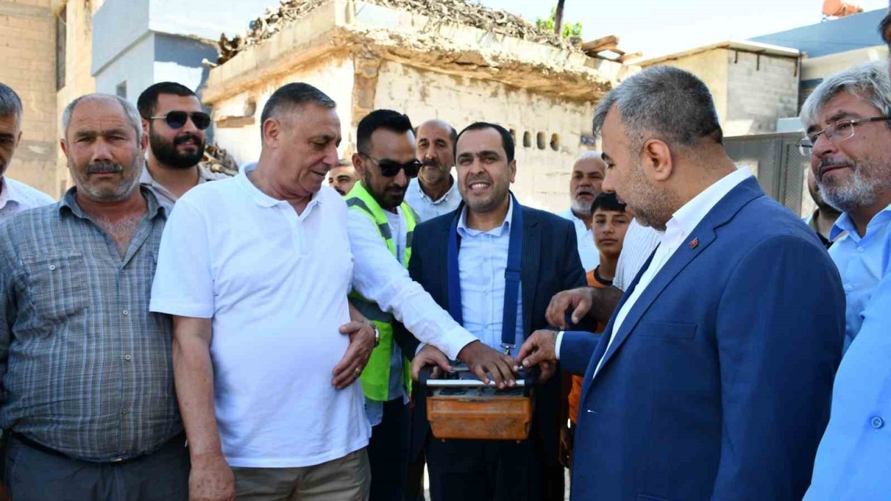 Birecik Belediyesinden Kural Mahallesine taziye evi