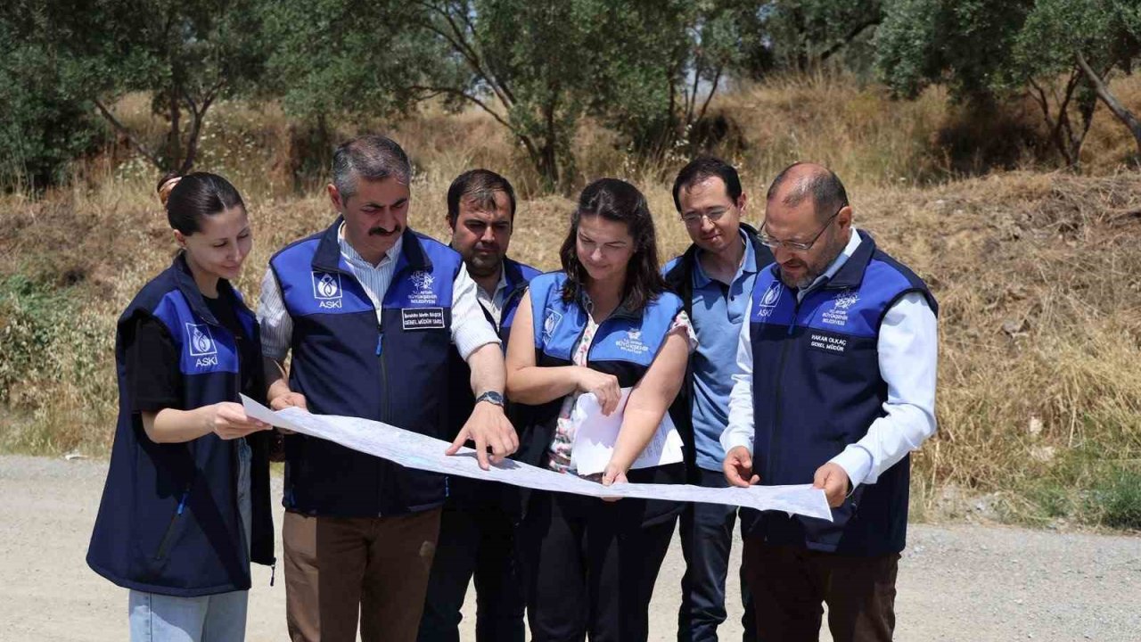 Germencik’e 56,5 kilometrelik yeni içme suyu hattı geliyor