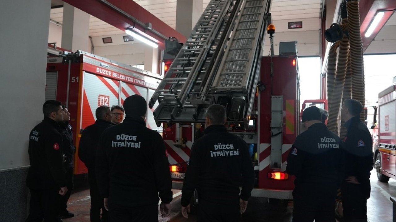Düzce İtfaiyesi yedi 24 vatandaşın yanında