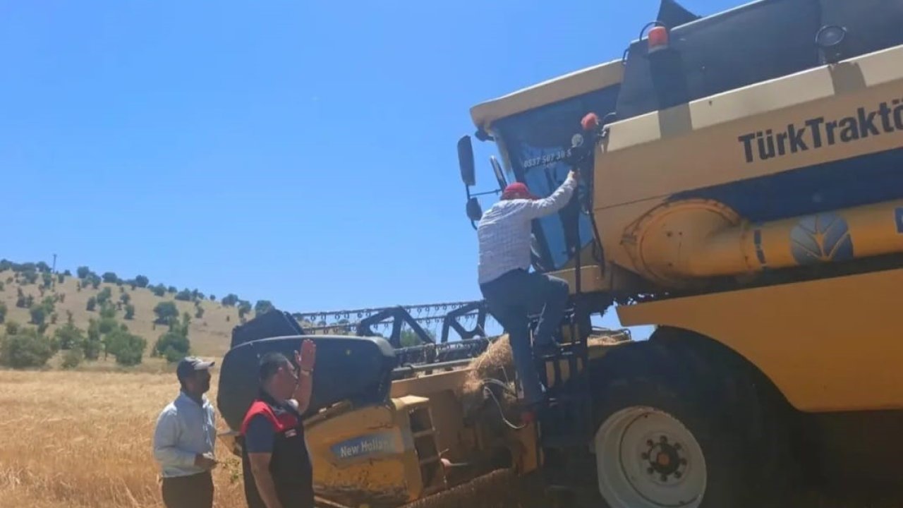 Ağın’da biçerdöver ve market denetimleri sürüyor