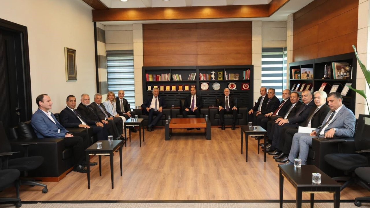 Başkan Özdemir İSO heyetine Niğde’nin yatırım potansiyelini anlattı