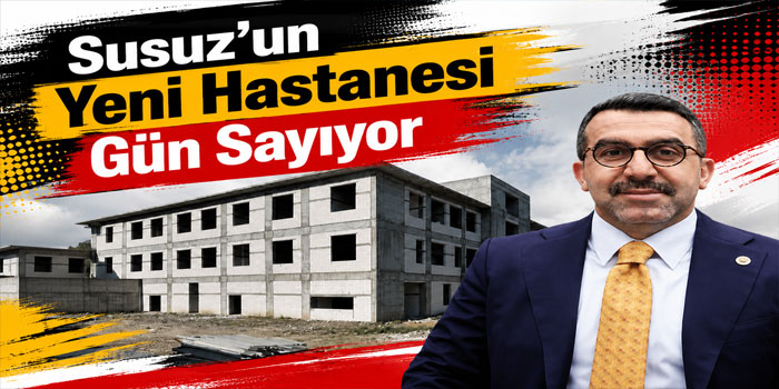 Susuz Devlet Hastanesi'nin Kaba İnşaatı Tamamlandı
