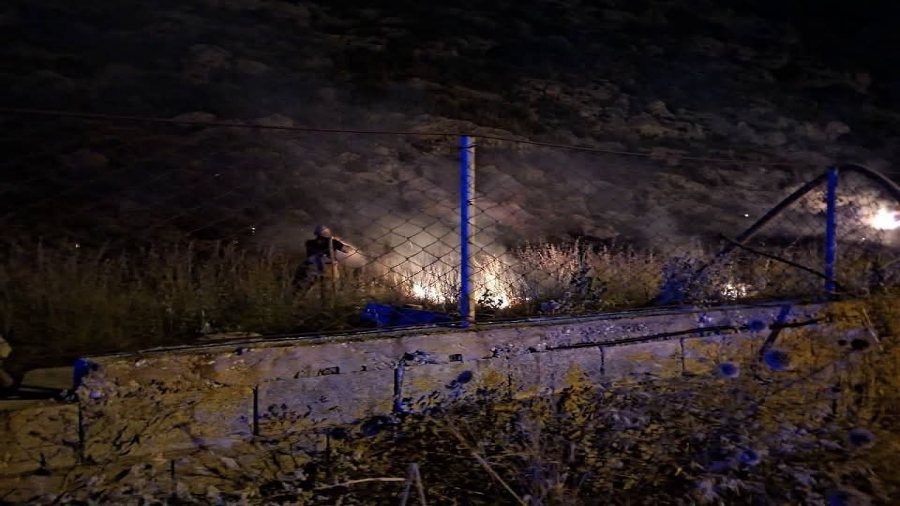 Samandağ’da makilik yangını