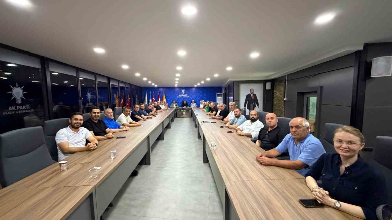AK Parti Bilecik’te çalışmalar masaya yatırıldı