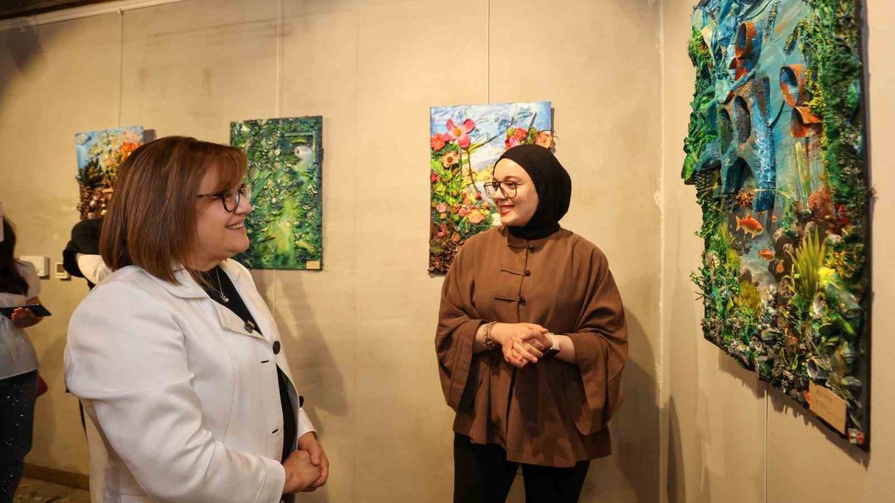 Gaziantep Büyükşehir’den çevre bilinci ve kültürel mirası buluşturan çifte sergi