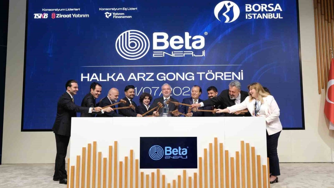 Borsa İstanbul’da gong Beta Enerji için çaldı