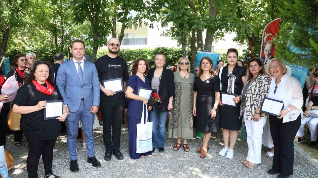 Nilüfer’in olgun gençlerinden yıl sonu sergisi