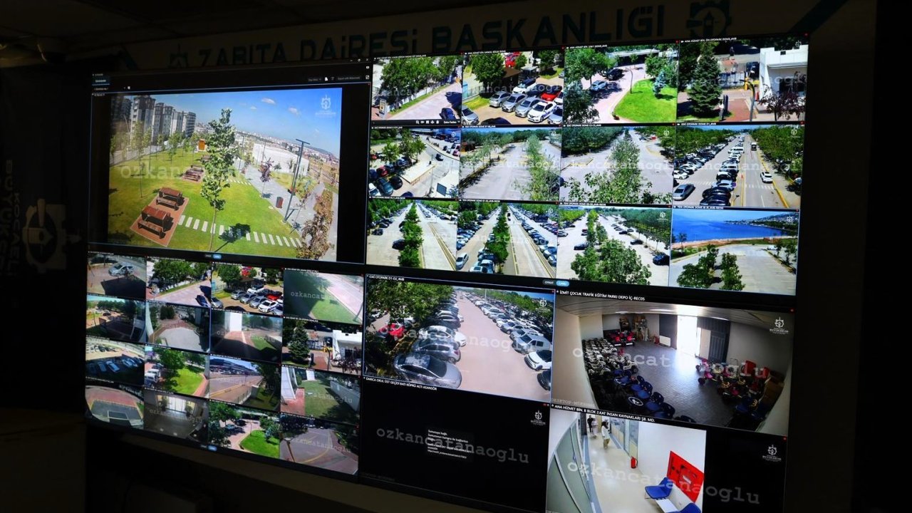 Kocaeli’deki millet bahçelerinde 7/24 güvenlik mesaisi