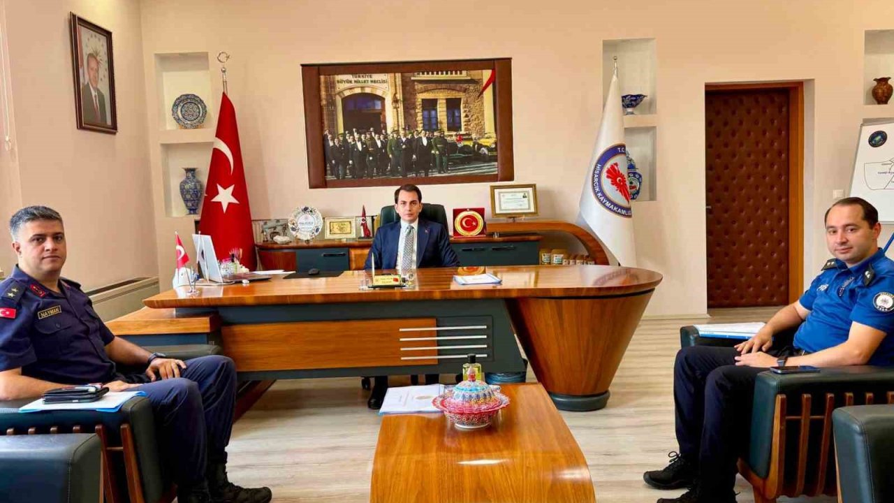 Hisarcık’ta asayiş toplantısı düzenlendi