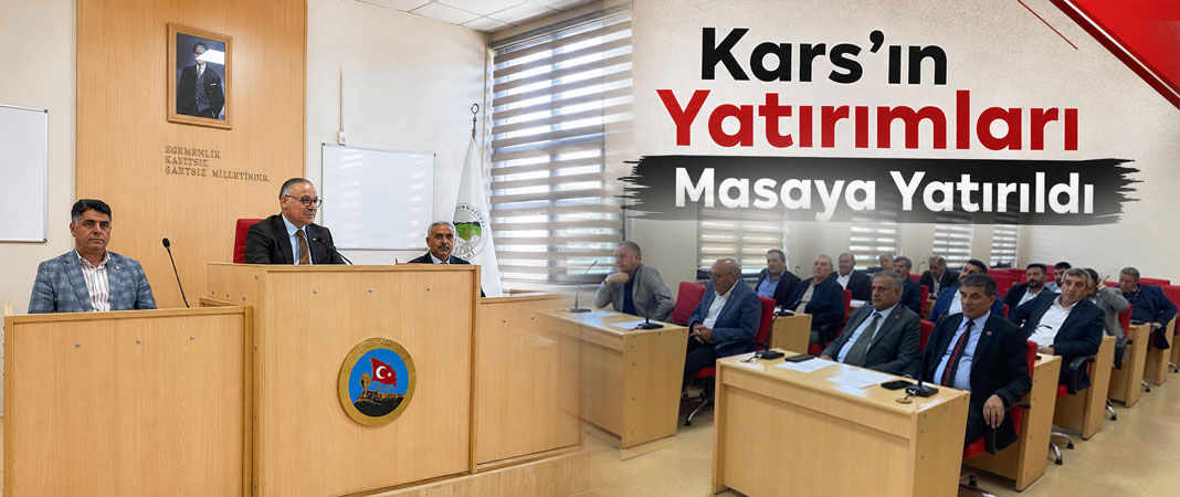 Kars İl Genel Meclisi Temmuz Ayı Toplantısını Gerçekleştirdi