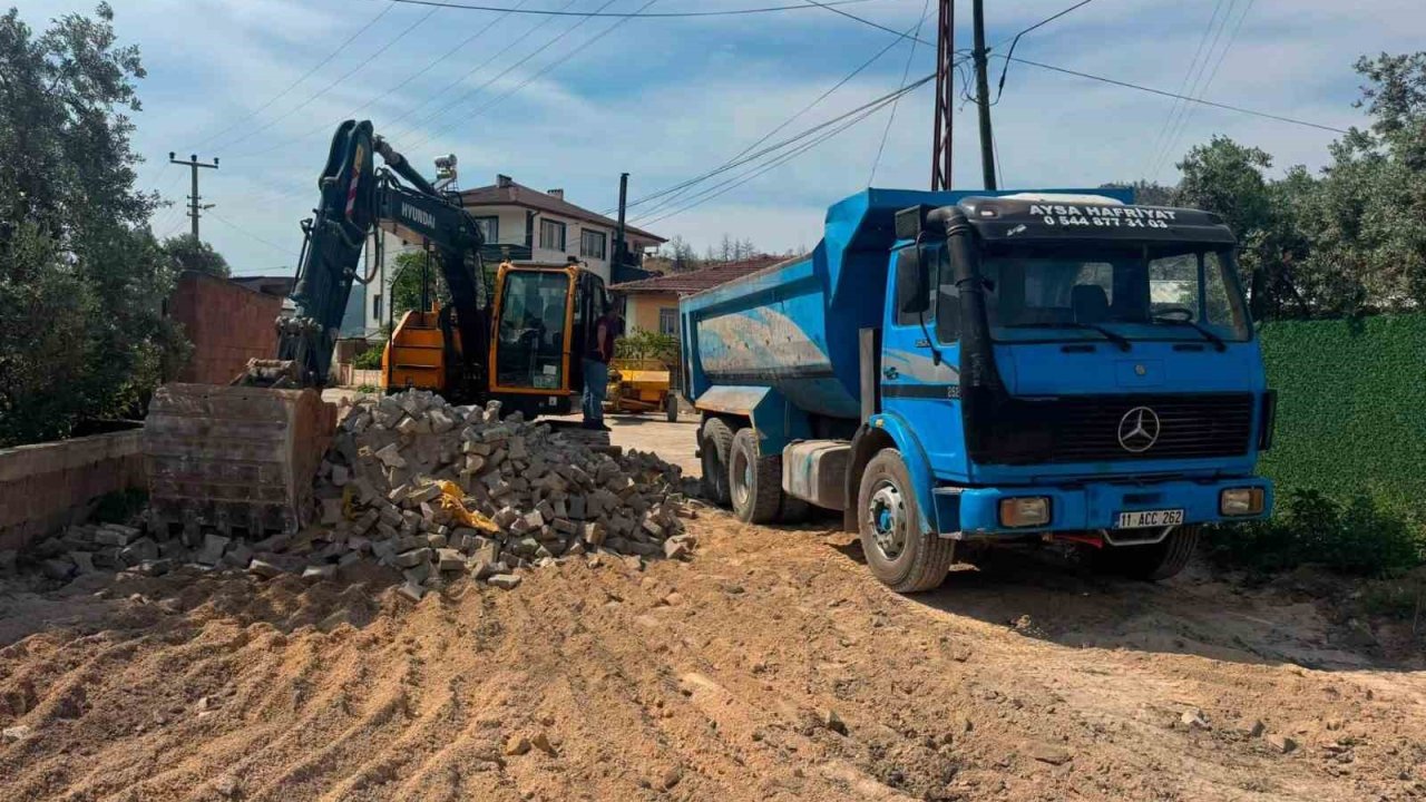 Bilecik’te köyün altyapısını değiştirecek yatırım başladı