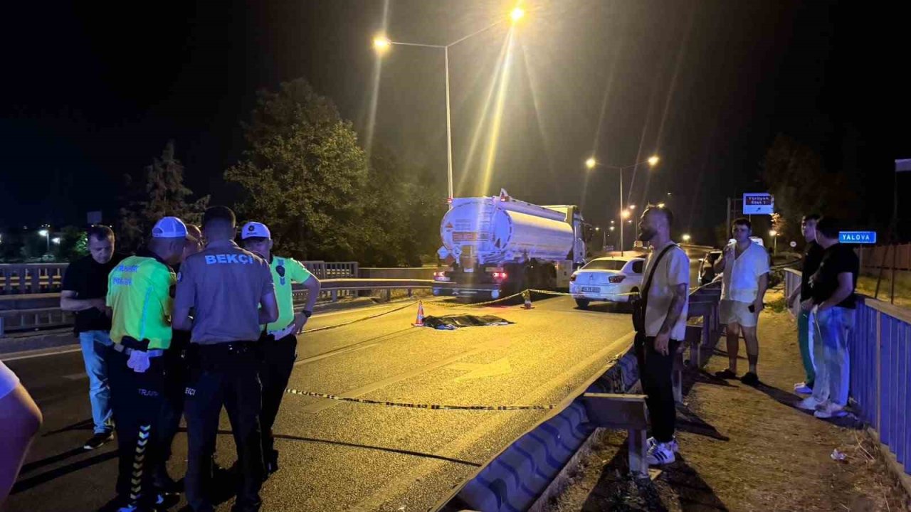 Yalova’da otomobilin çarptığı yaya hayatını kaybetti