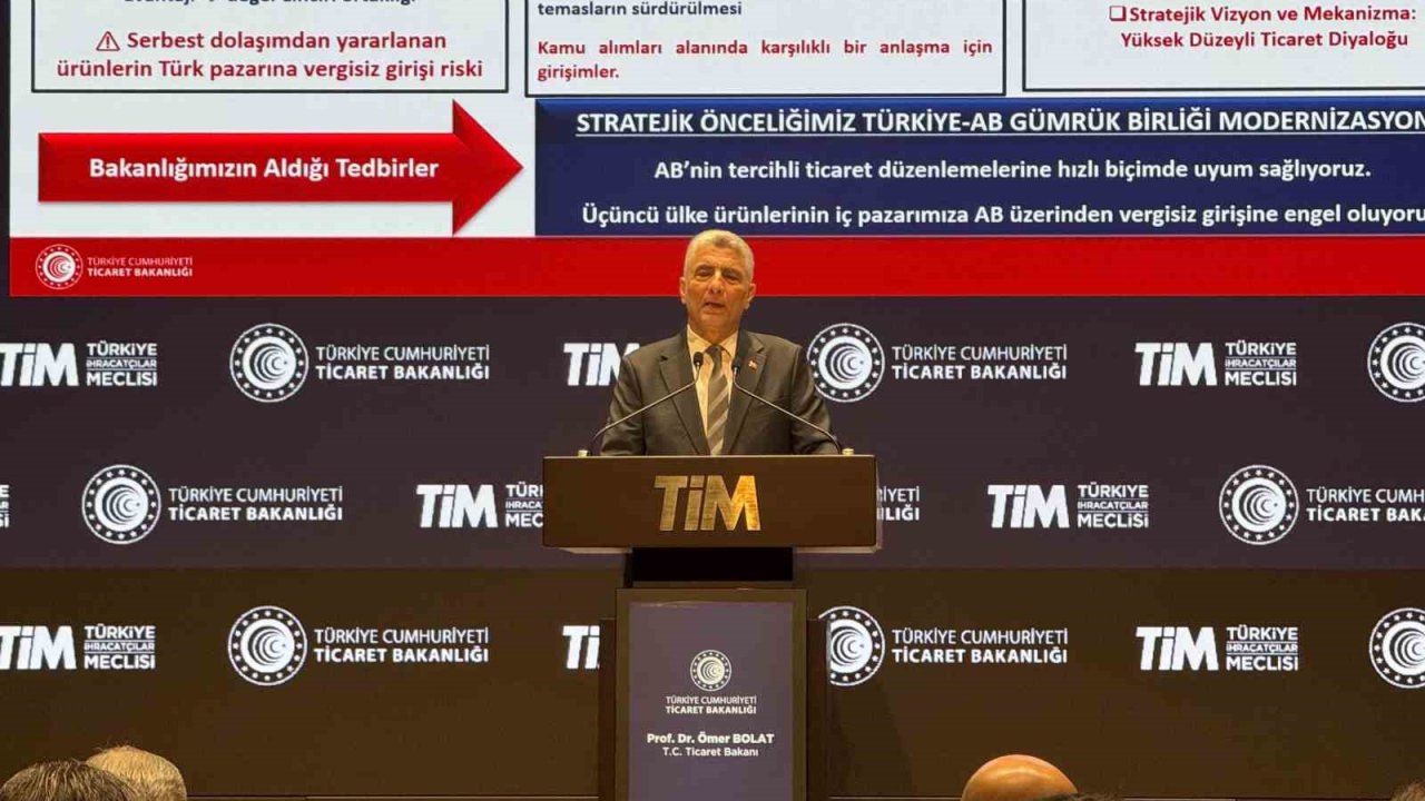 Bakan Bolat: "Haziran’da ihracat yüzde 21,9 artarak tüm zamanların en yüksek Haziran rekoru kırıldı"