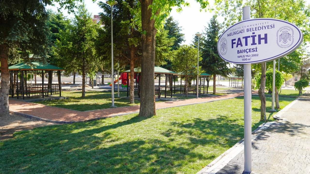 Fatih bahçesi, yeni haliyle vatandaşların gözdesi olacak