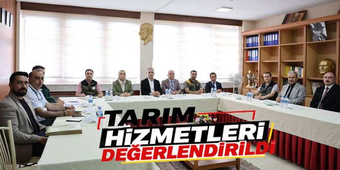 Kars'ta Tarım Hizmetleri Masaya Yatırıldı
