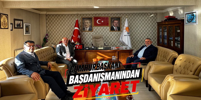 Cumhurbaşkanı Başdanışmanı Ahmet Minder'den AK Parti Kars İl Başkanlığına Ziyaret