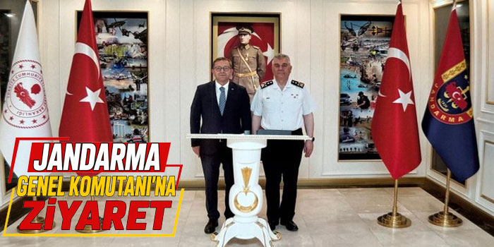 Kars Valisi Ziya Polat'tan Jandarma Genel Komutanı'na Ziyaret
