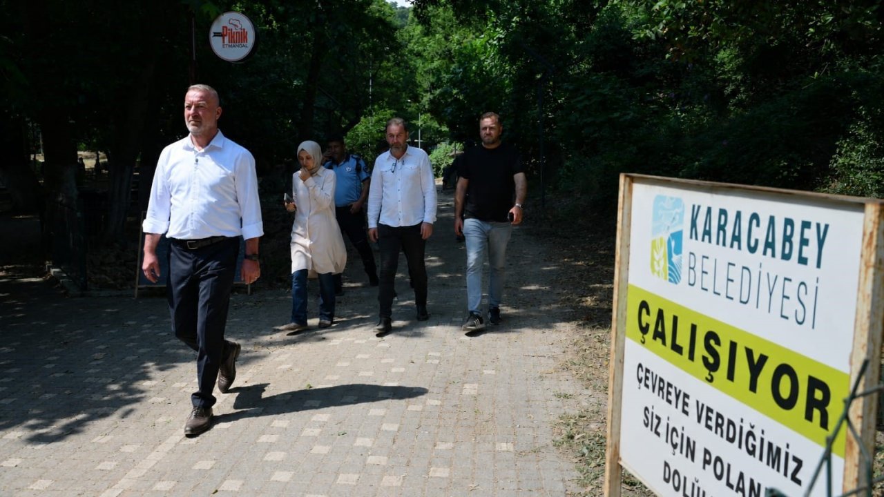 Karacabey Belediyesi’nden Yeniköy Piknik Alanına kapsamlı dokunuş