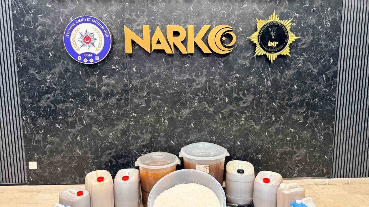 Şişli’de uyuşturucu operasyonu: 239 kilo uyuşturucu ele geçirildi