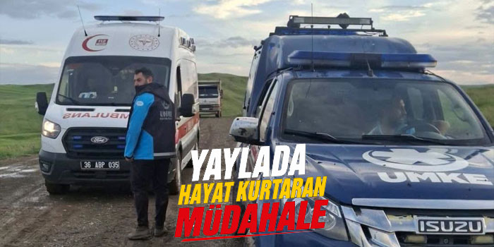 Kars UMKE'den Başarılı Operasyon