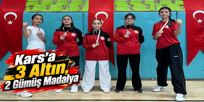 Karslı Karateciler Elazığ'da Madalyaları Topladı