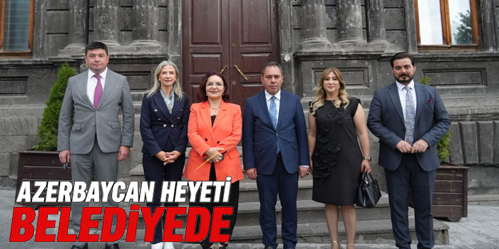 Kars Belediyesine Azerbaycan Heyetinden Ziyaret